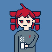 コーヒー持ってるアンニュイテトさん