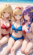魔理沙・アリス・パチュリー