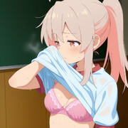 体育授業中のまひろちゃん