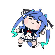 たぬき動画で使った上山トレセン学園制服(と上山ターボ)