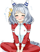ウマ娘　ヒシミラクル  トレーニング前に