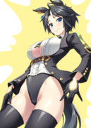 雑に勝負服をミホノブルボン化するビーム