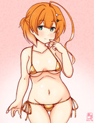 わんどろ金ビキニの榧