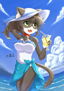 サマバケポニにゃん