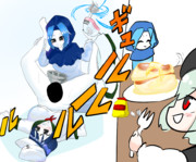 パンケーキ作り