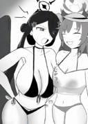 ハスミvsメグ