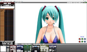MMD枠×ミクさん