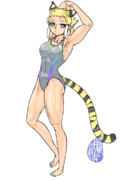 競泳さべ
