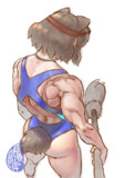 競泳ヒグマさん