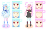 マエタチ式琴葉姉妹立ち絵正面(エントリー用)
