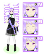 マエタチ式結月ゆかり立ち絵正面