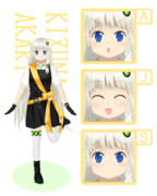 マエタチ式紲星あかり立ち絵正面