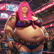 金子きょんちぃ　ぽっちゃり女子プロレスラー