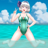 [東方] 競泳水着の妖夢さん