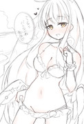 水着ミカらくがき