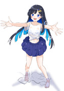 水を掛け合うやつ