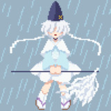 晴良ちゃんドット絵