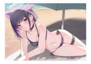 カズサと海