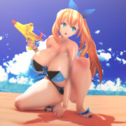 水着ミライアカリちゃん2025