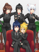 黒スーツ四天狗with典さん