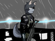雨ウルフ兄貴