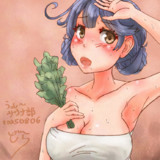 お団子うっしーinサウナ