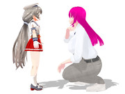 御蔵とフランコ