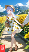 8月7日の羽那の日に鈴木羽那とデートをした