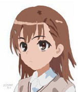 【月が変わったので描いてみた】美琴（アニメ公式サイトスクショ）2025.8.7投稿