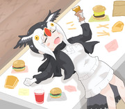 ドカ食い気絶パフィン