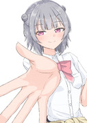 手を引っ張ってくれる小春