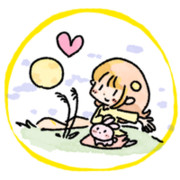 いっしょにお月見