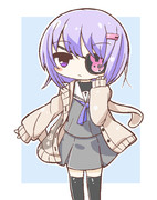眼帯ゆかり雫ちゃん