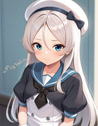 【ウチの艦娘さん】なんだか羨ましがるジャヴェリンさん