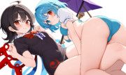 小傘さんとぬえさん