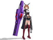 陸奥　荷電粒子砲装備