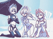 ドキッ！男だらけの水着大会♡