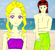 あなた達も海に来ていたのですね