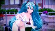 【MMD】YYB式ミク（の水着）