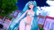 【MMD】YYB式ミク（の水着）