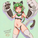 能見サン キャットアーマーVer. ホワイトドレス