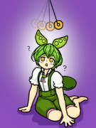 催眠術をかけられるずんだもん