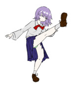 学生服HSK姉貴の金的蹴り