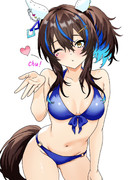 ウマ娘　ダイタクヘリオス　水着version