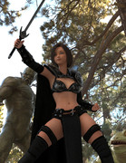 女戦士は新装備を手に入れた