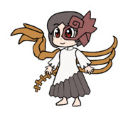 741 ぴちゅーん阿梨夜(羽根あり)【東方Project 立ち絵素材 PNG】