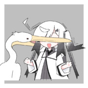 ペリカンに食べられるアリアルさん