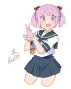 漣『お勤めご苦労さまですぞ！』