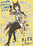 ステゴのデザイン好きなとこ（個人的主張マシマシ）