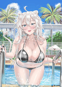 水着獅白ぼたん